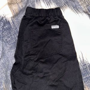 Greys anatomy black scrub pants